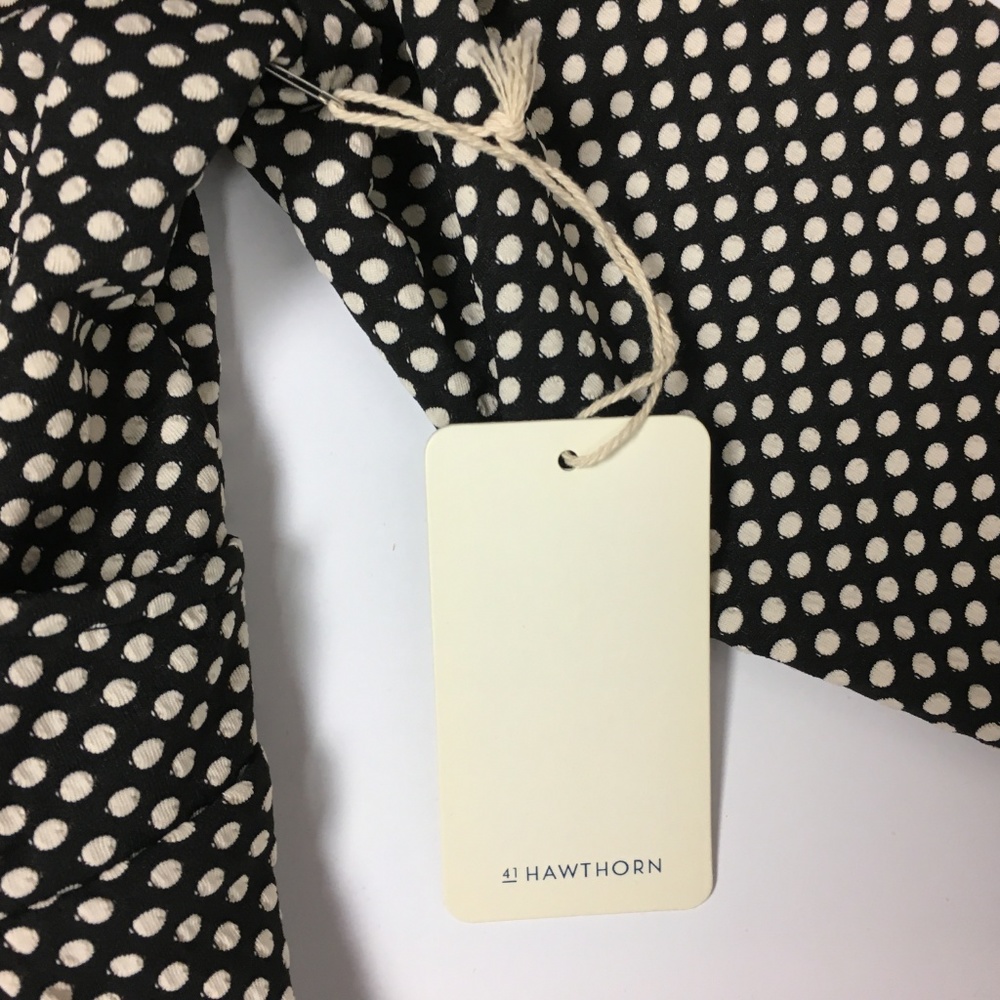 41 Hawthorn Black and White Polka Dot Dress - Picture 5 of 7